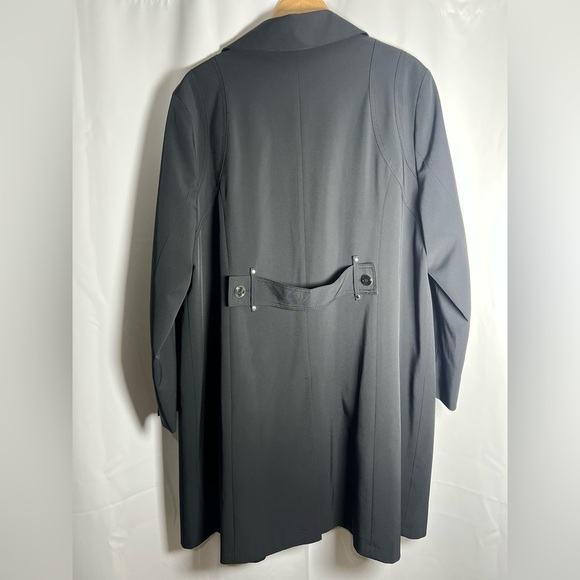 MONA LISA Fen-nelli Women's Gray Trench Coat - Picture 7 of 7